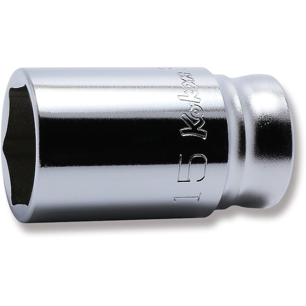 Ko-Ken Socket 15mm 6 Point 35mm Z-series 3/8 Sq. Drive 3300XZ-15 - main